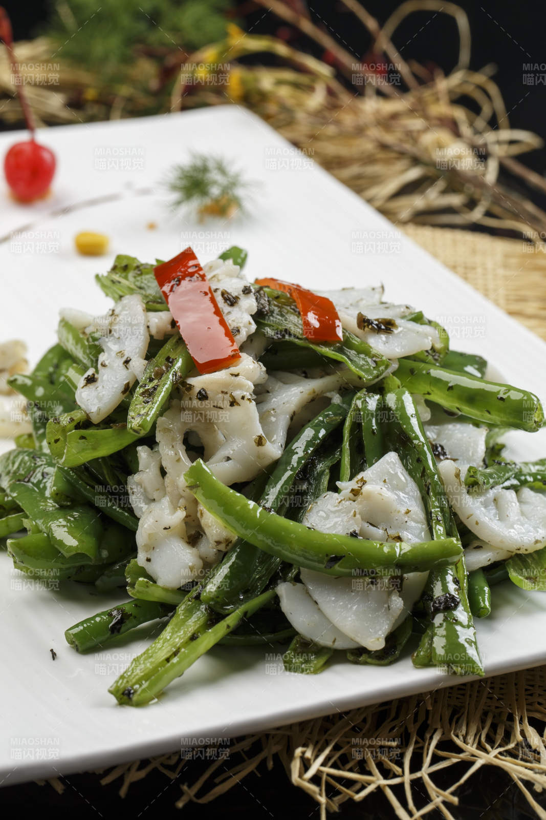 杭椒爆螺片图片