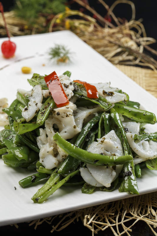 杭椒爆螺片图片