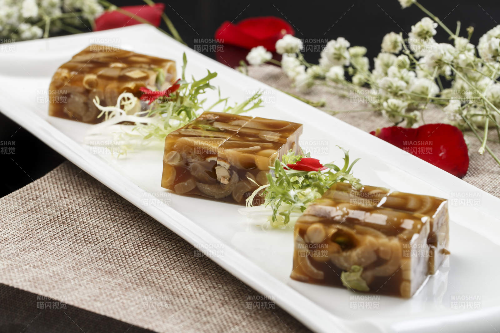 美味猪皮冻图片