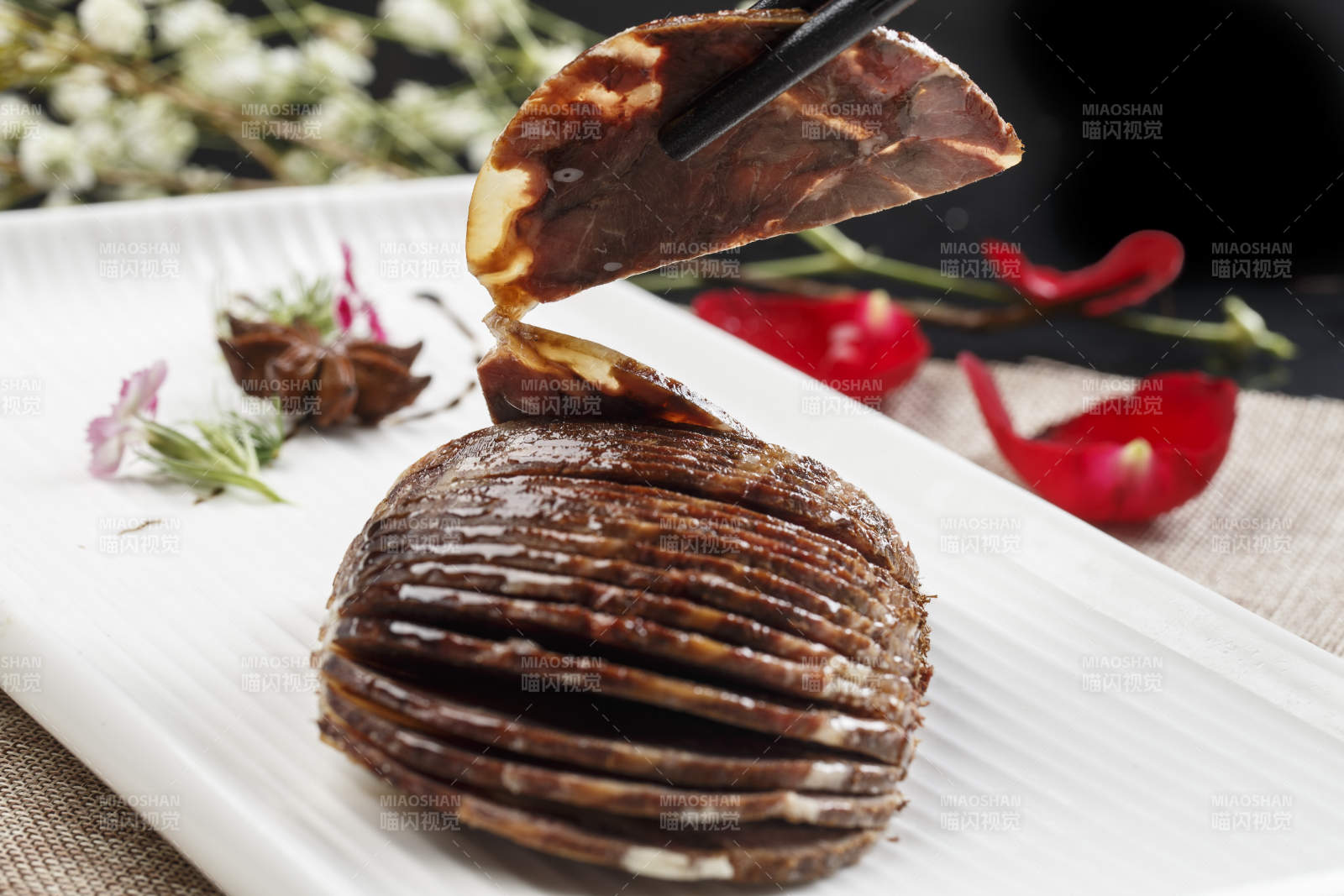 五香酱牛腱图片