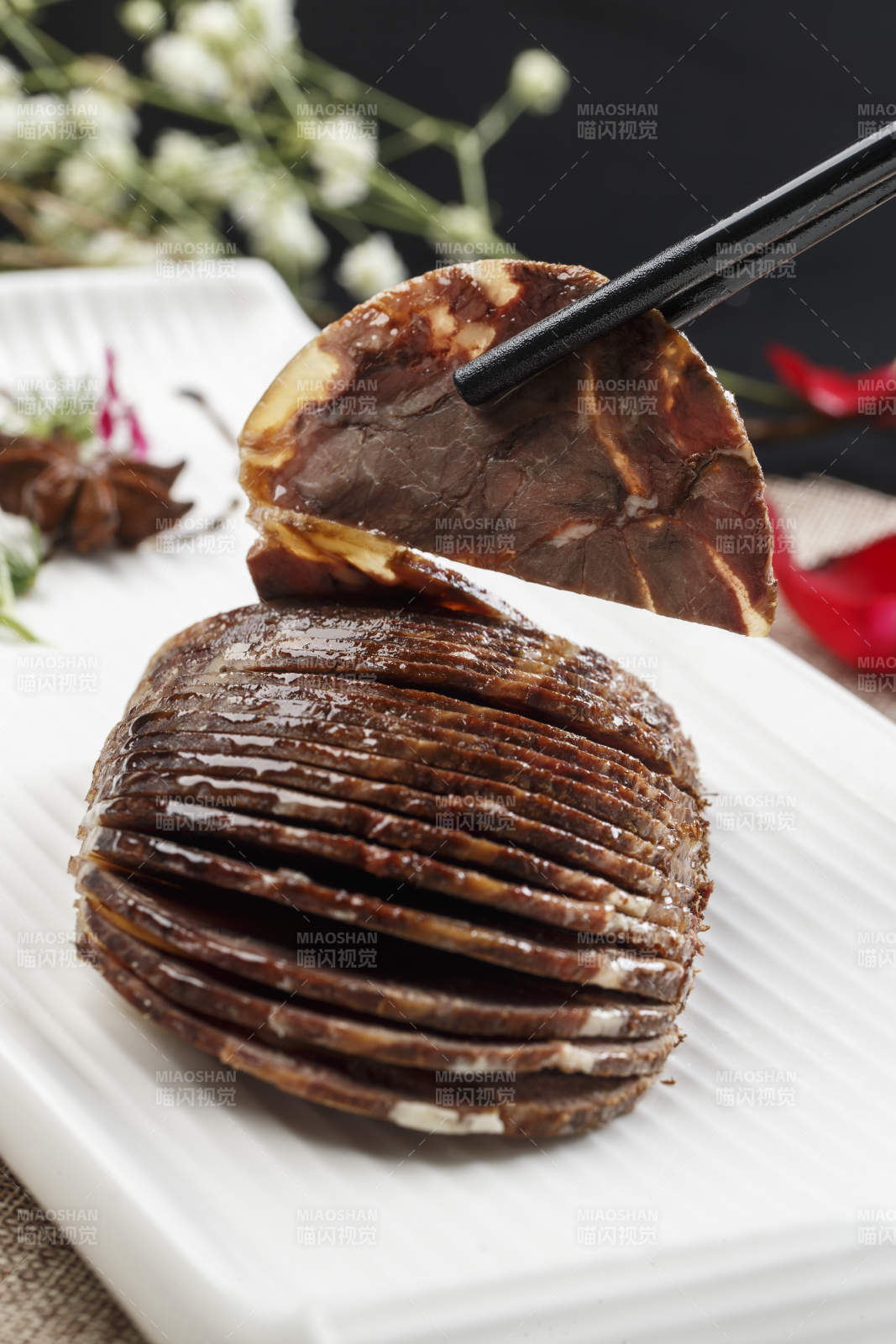 五香酱牛腱图片