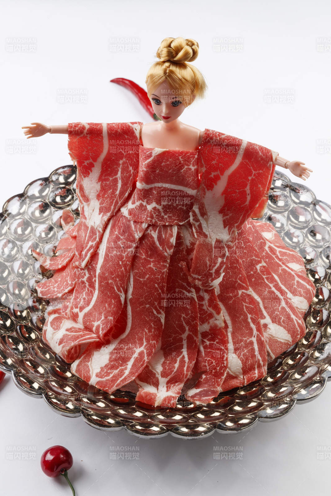 火锅食材涮肉牛羊肉图片