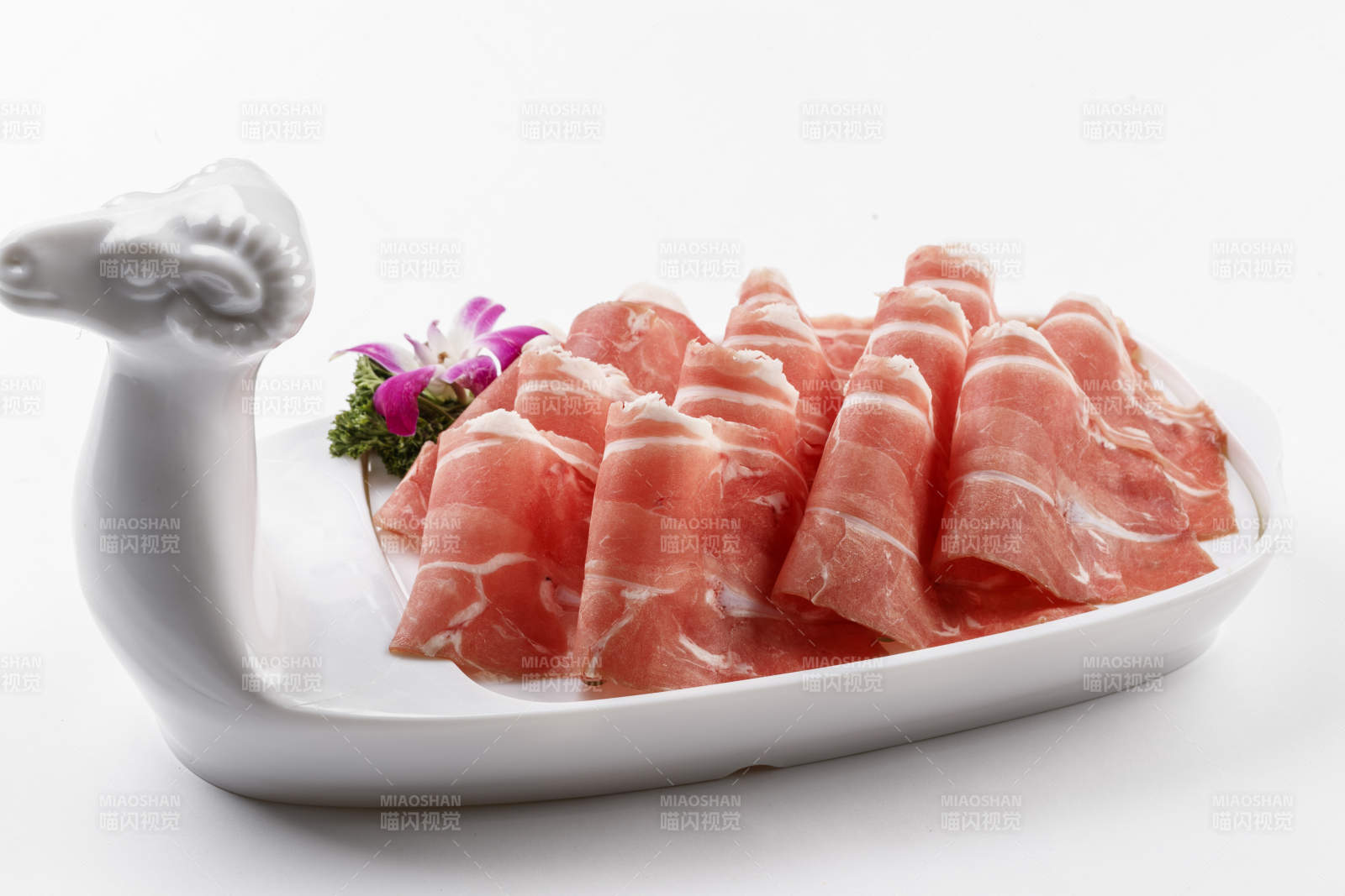 火锅食材涮肉牛羊肉图片