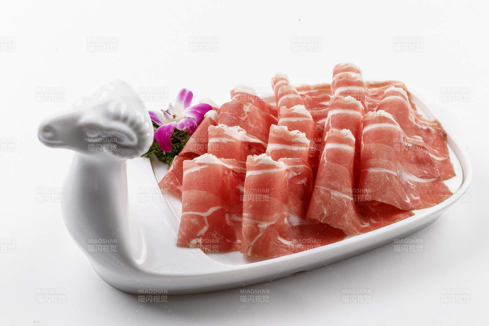 火锅食材涮肉牛羊肉图片