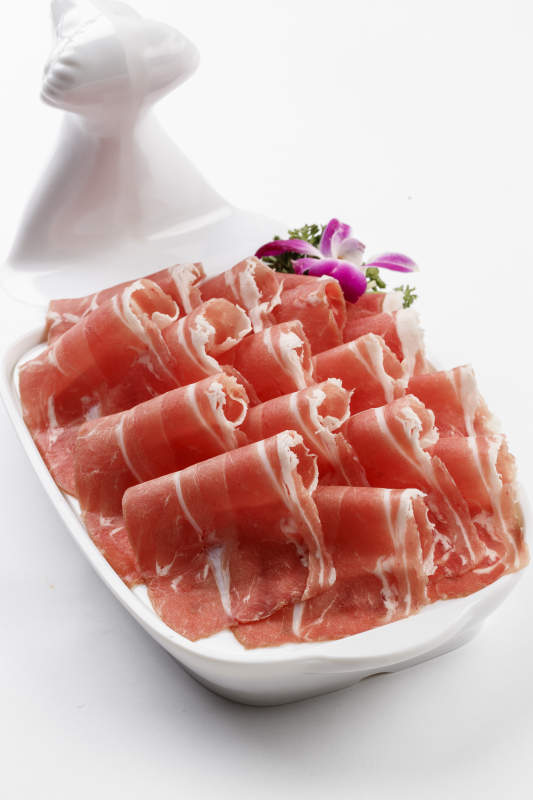 火锅食材涮肉牛羊肉图片