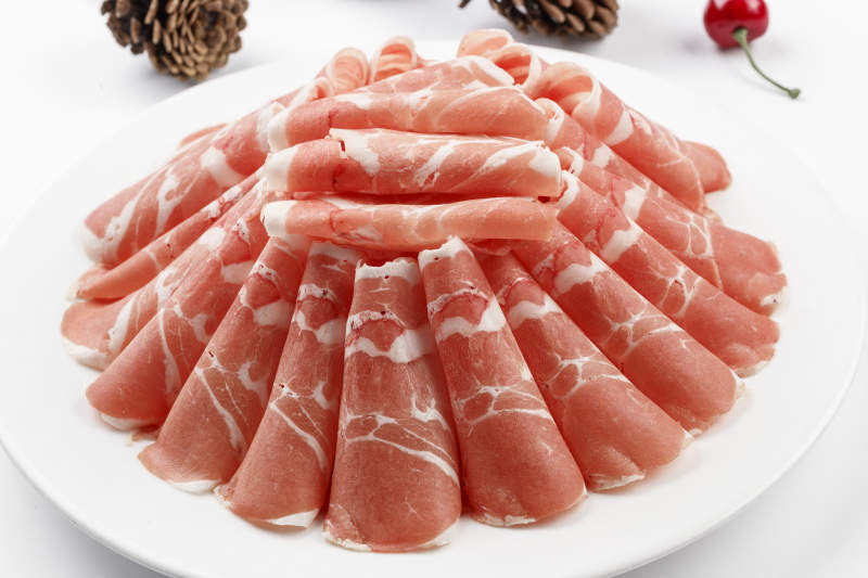 火锅食材涮肉牛羊肉图片