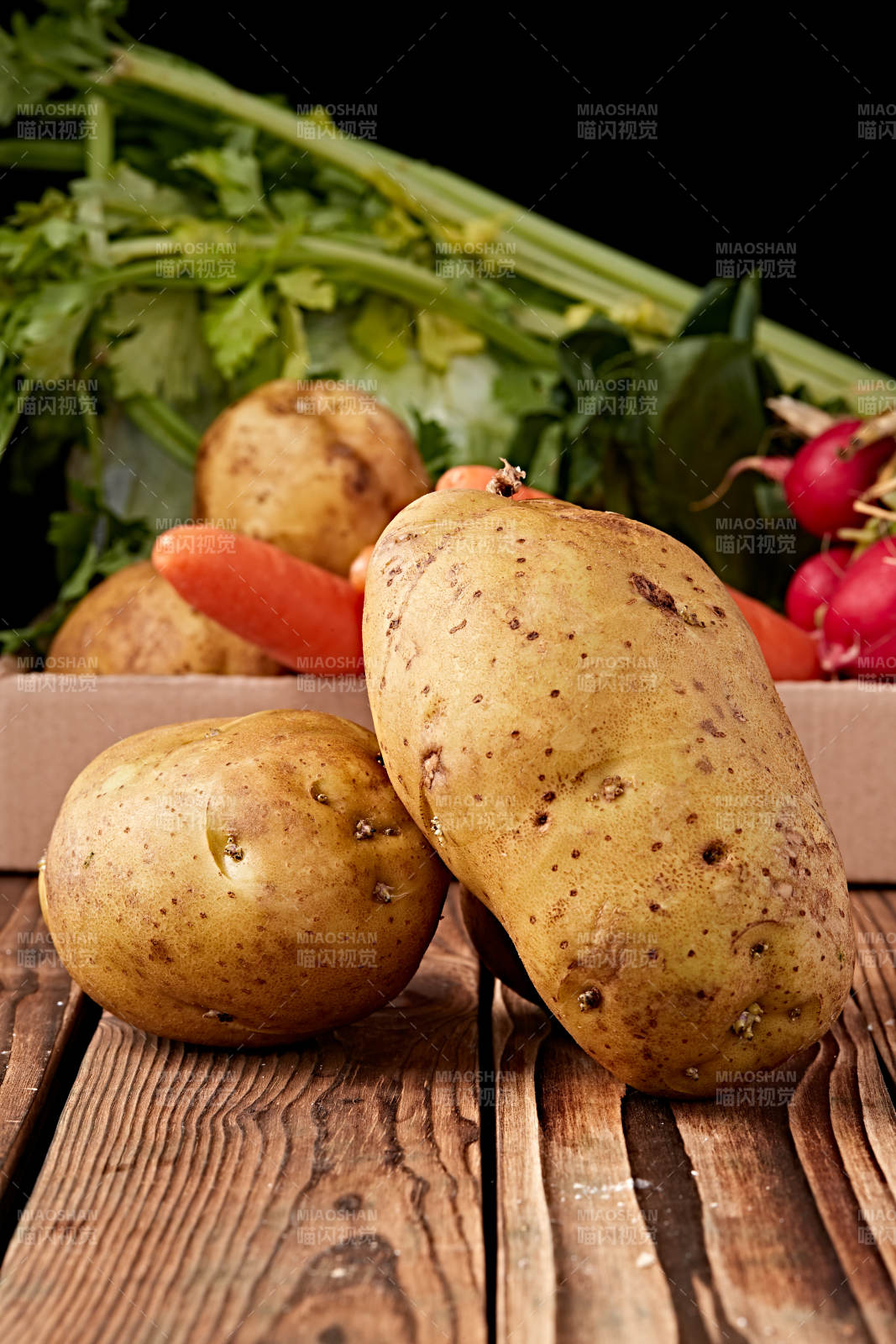 新鲜张家口坝上马铃薯图片