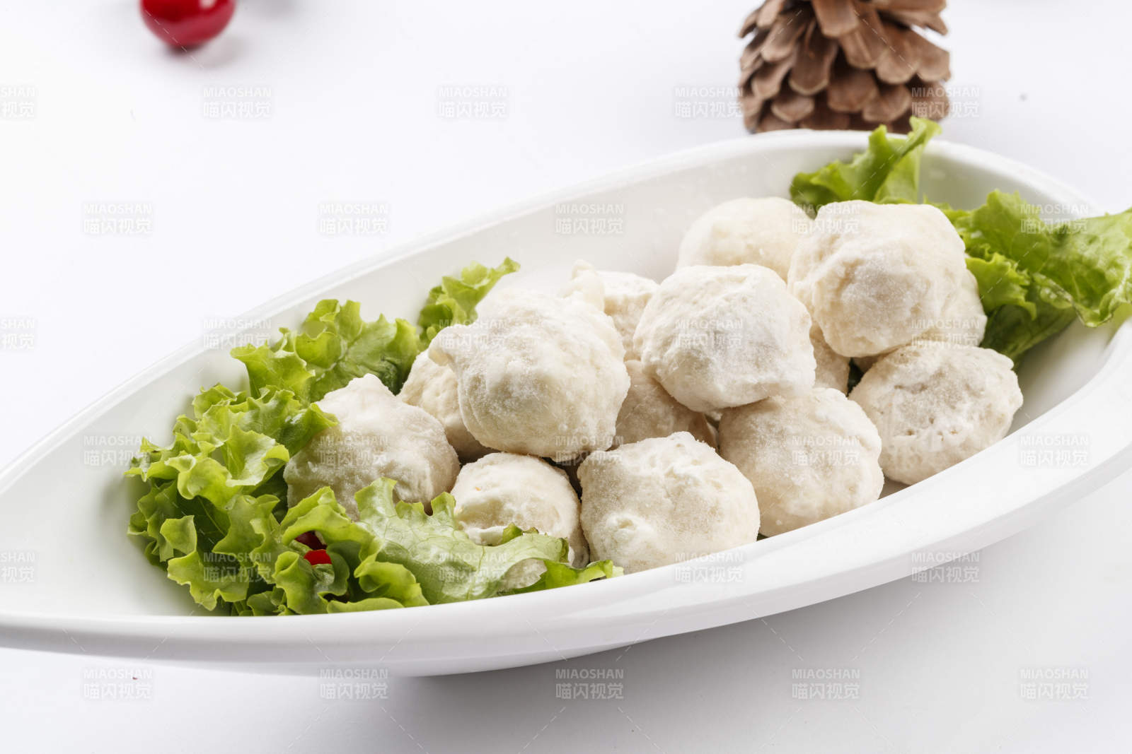 高档火锅料理食材图片