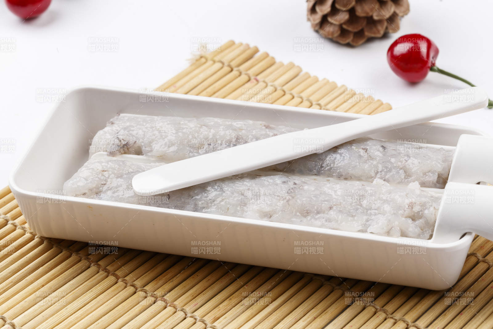 自制鲜虾手打虾滑图片