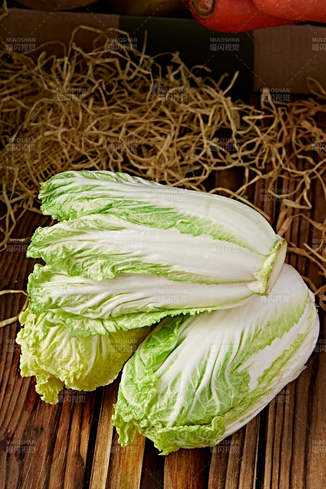 新鲜采摘有机蔬菜娃娃菜图片