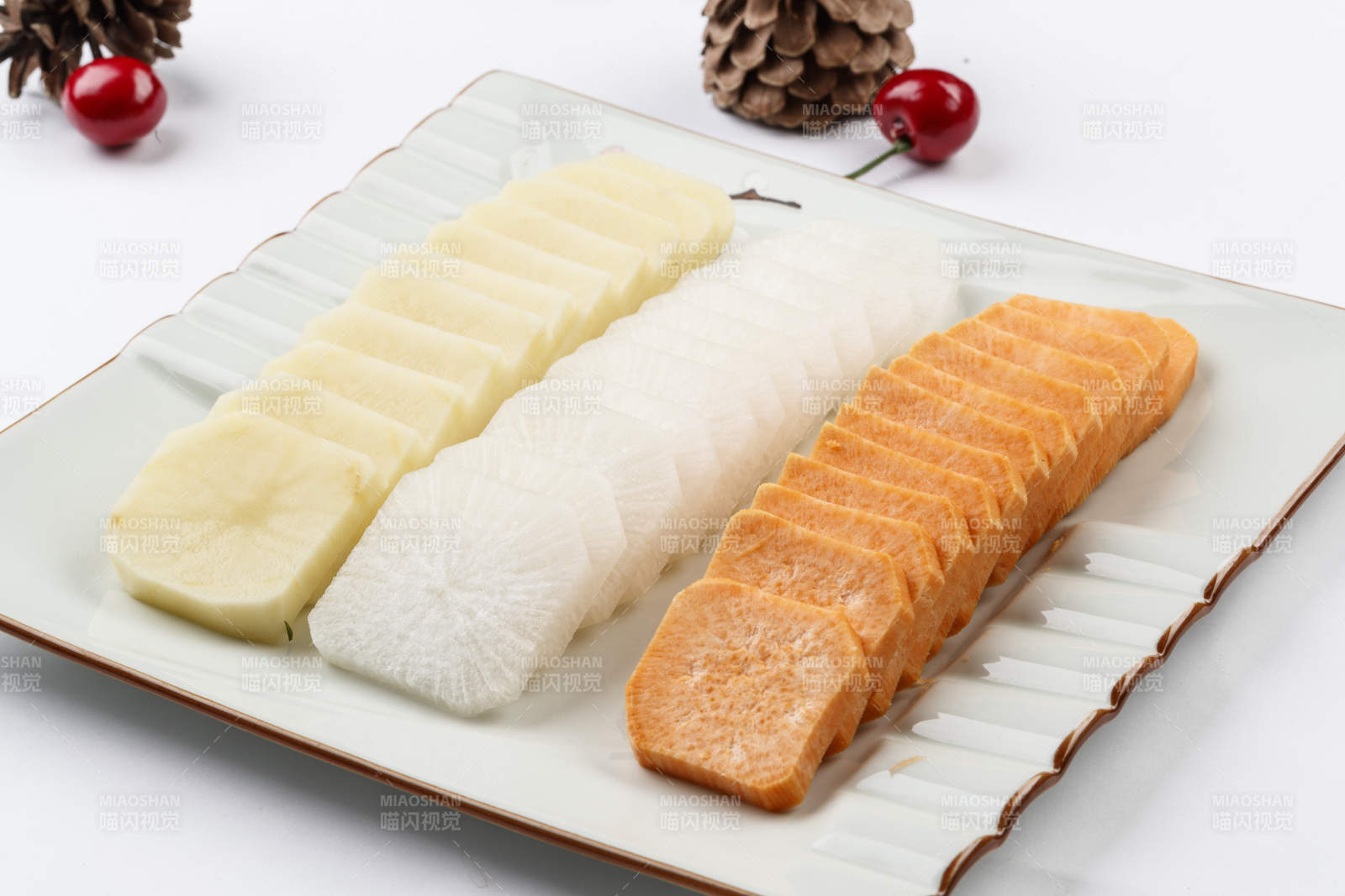 高档火锅料理食材图片