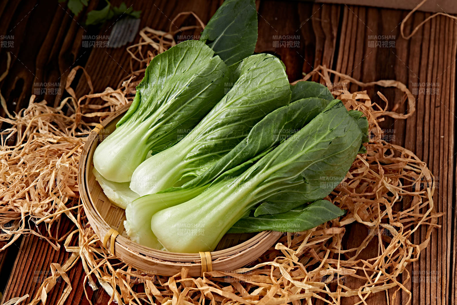 新鲜采摘有机青菜油菜图片