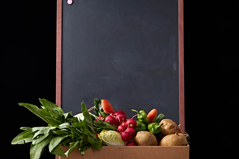 一堆农场新鲜采摘蔬菜图片