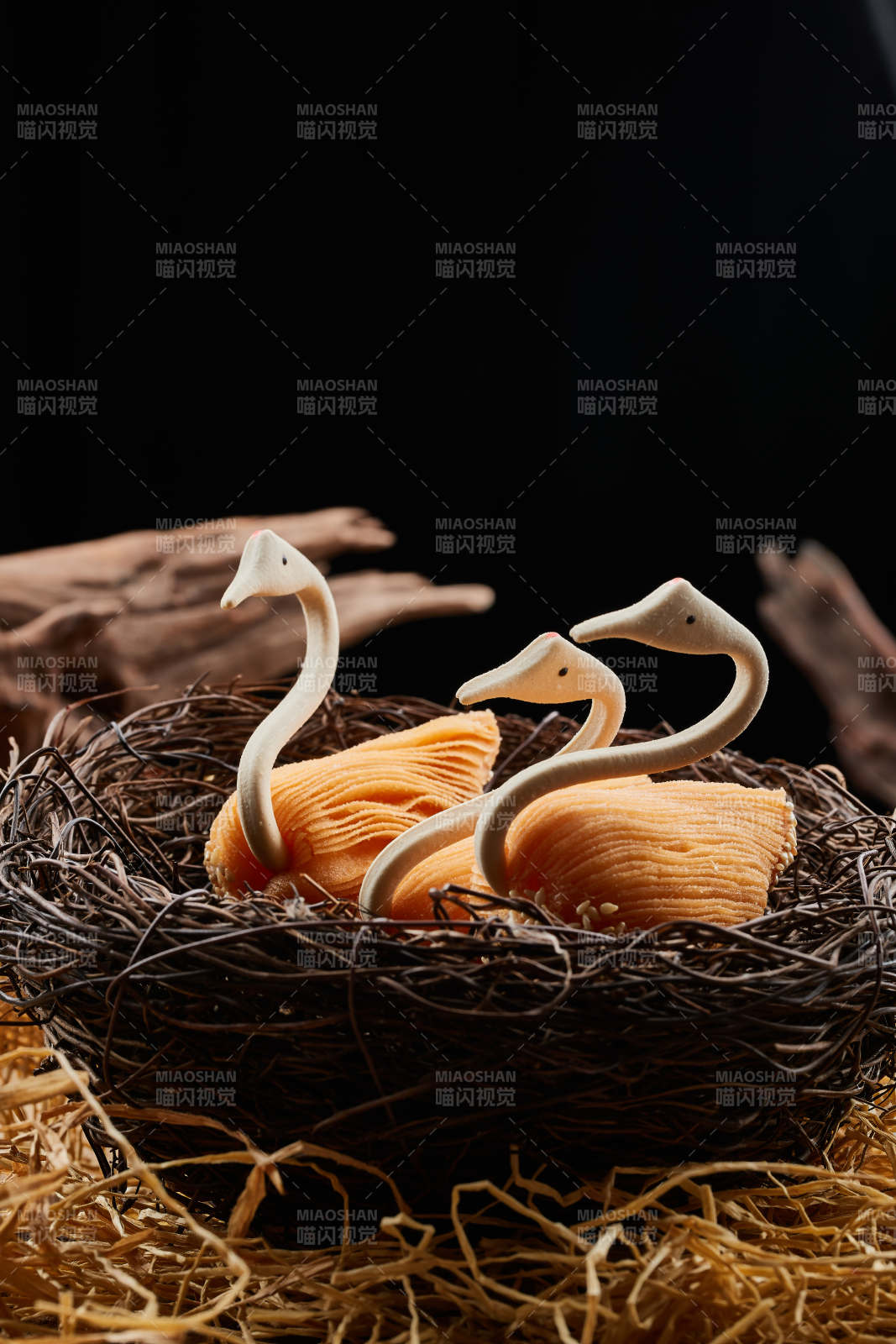 茶餐点心天鹅榴莲酥图片