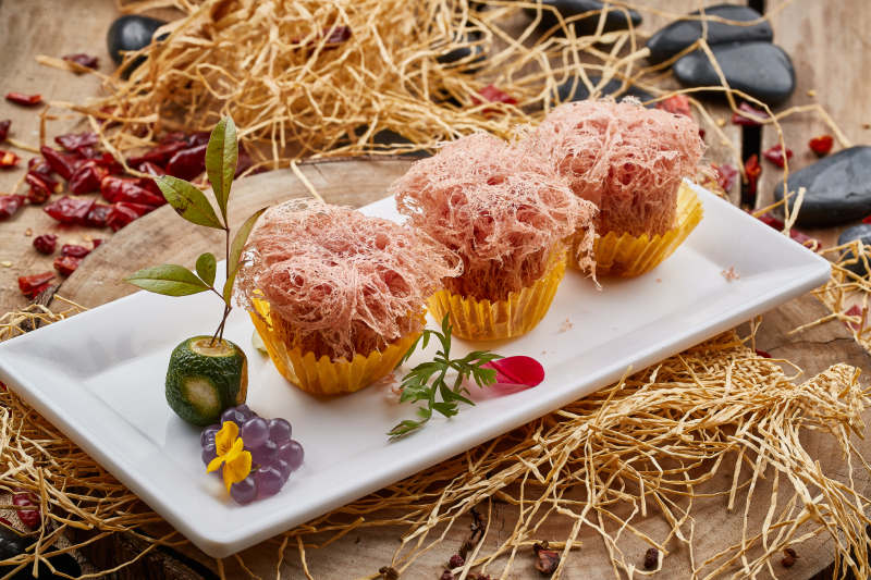 茶餐点心云松糕图片