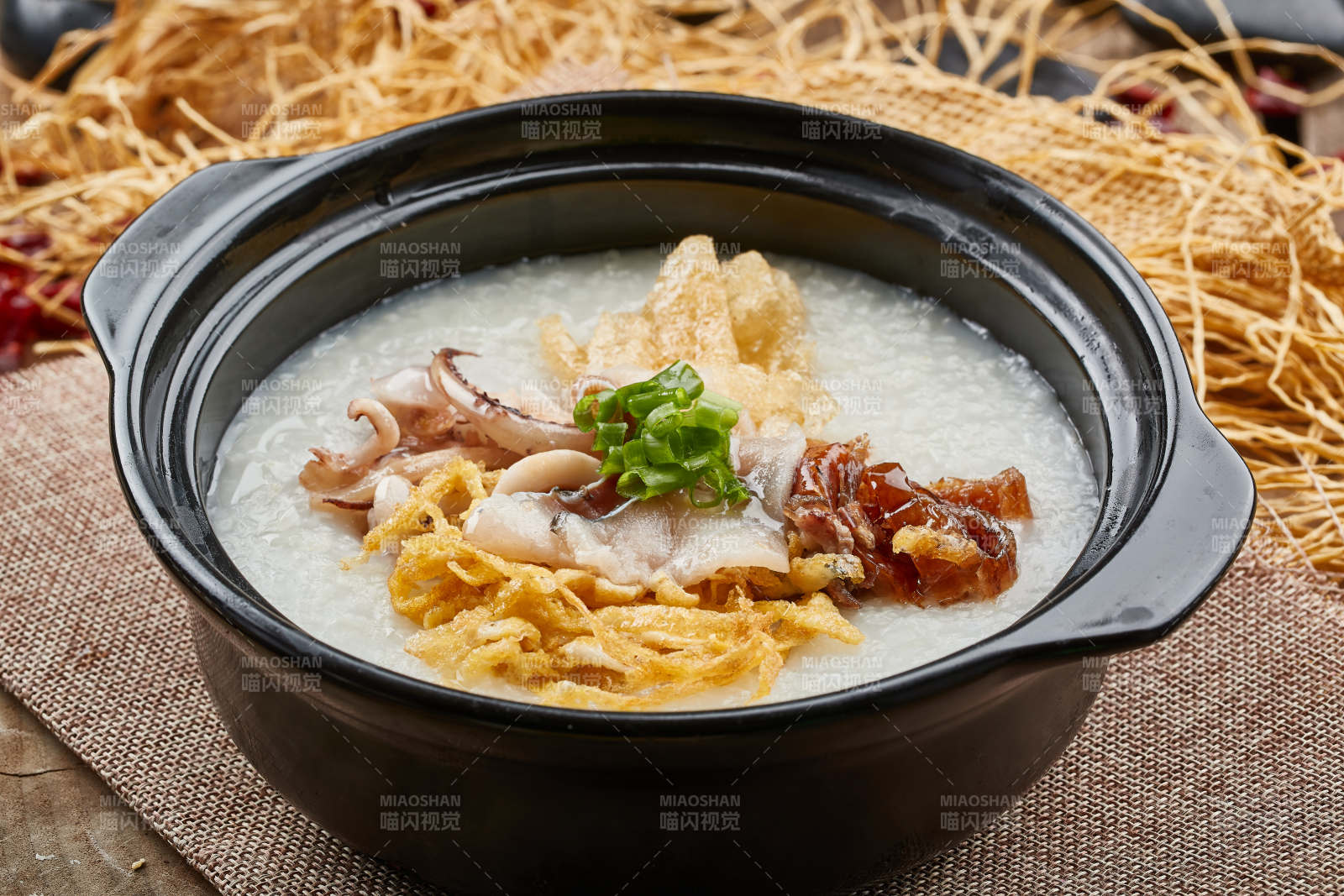 茶餐生滚海鲜粥图片