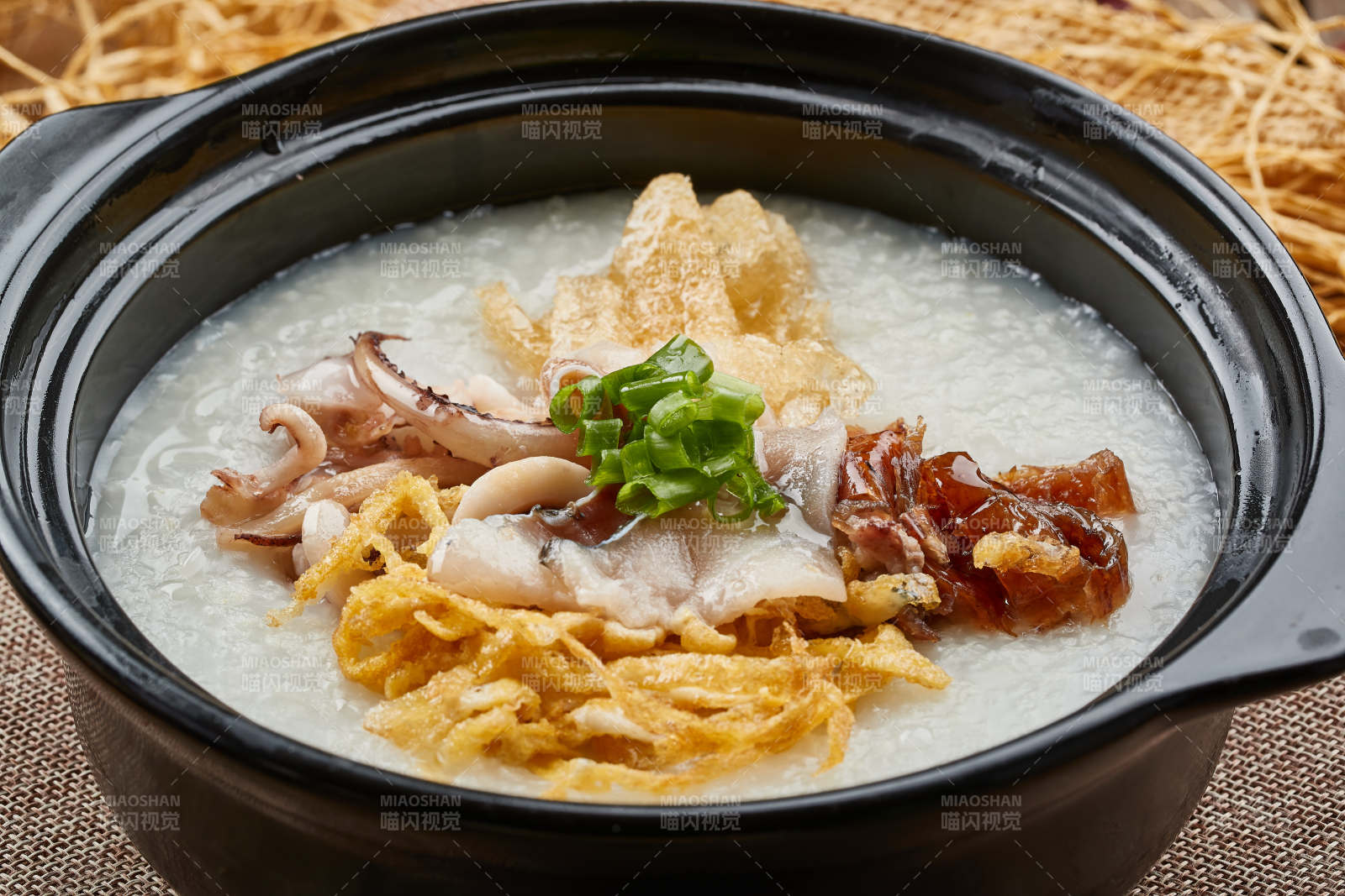 茶餐生滚海鲜粥图片