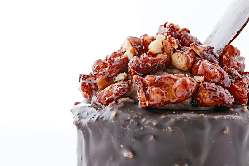 制作精美的法式小甜品蛋糕图片