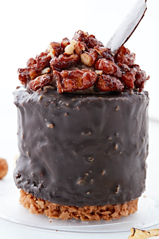 制作精美的法式小甜品蛋糕图片