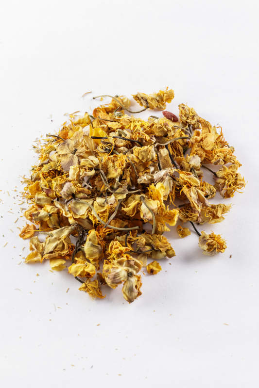 香气芬芳的沽源特产金莲花茶图片