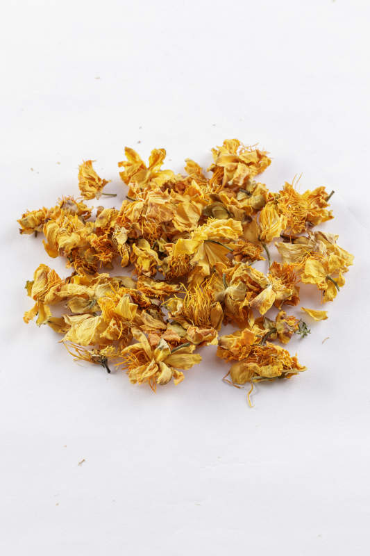 香气芬芳的沽源特产金莲花茶图片