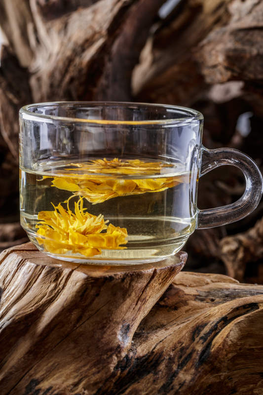 香气芬芳的沽源特产金莲花茶图片