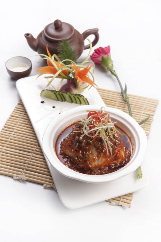 凉拌爽口白菜图片