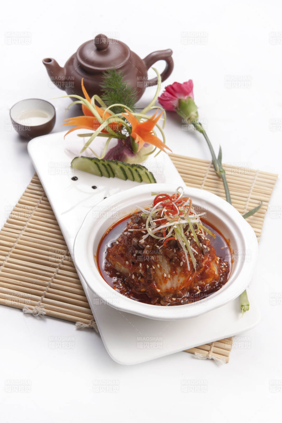 凉拌爽口白菜图片