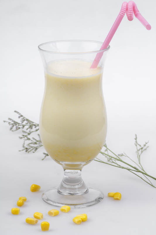 牛奶玉米汁图片