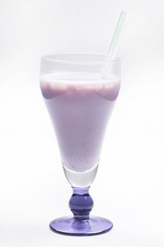 香芋奶茶冰沙图片