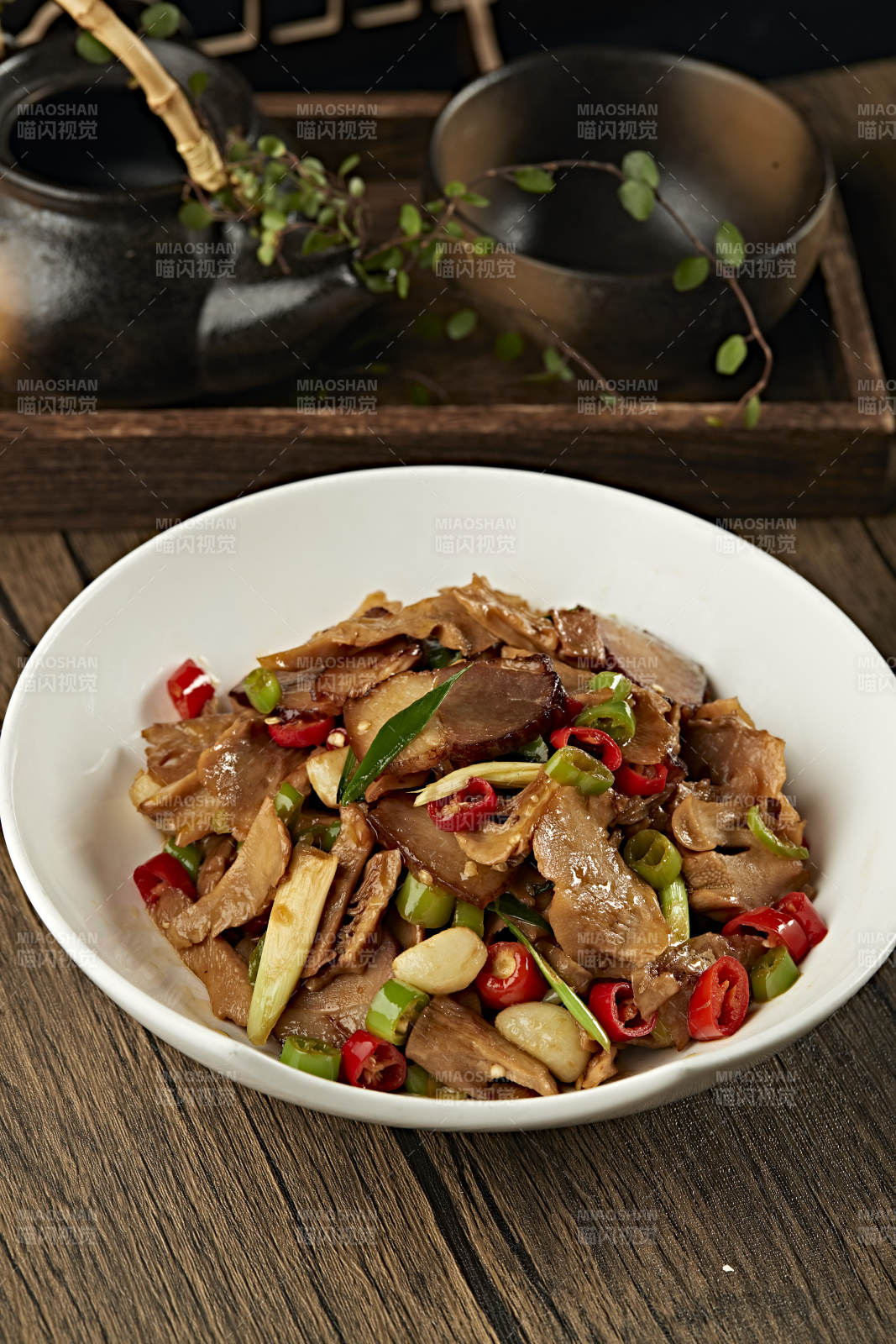 湘味米椒炒腊肉图片