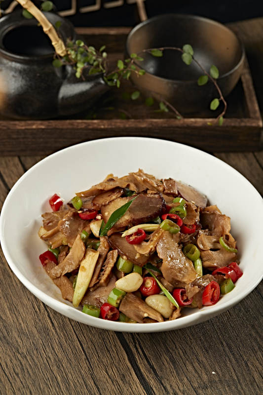 湘味米椒炒腊肉图片
