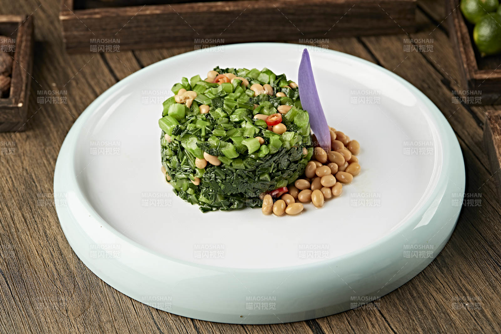 腌黄都配芥蓝碎图片