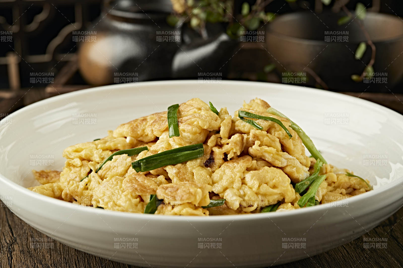 韭菜炝炒柴鸡蛋图片