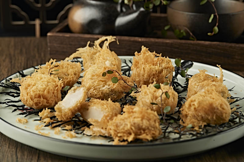 油炸柳稣鲜鲍鱼图片