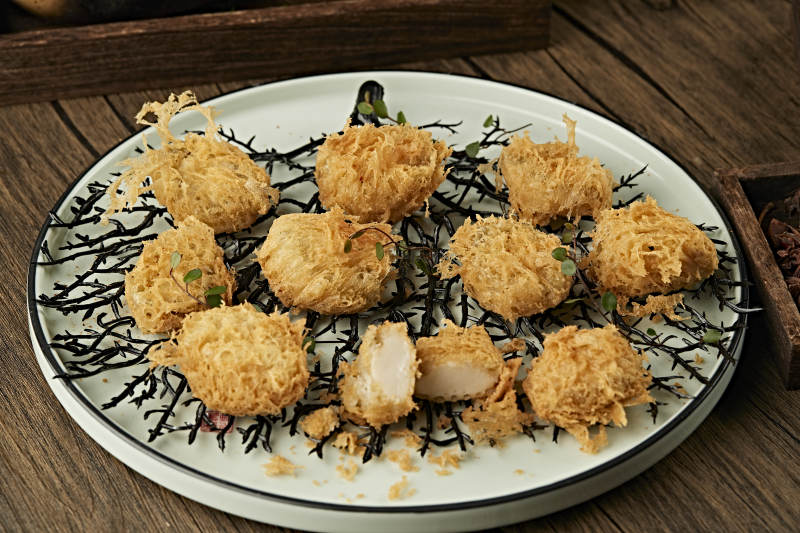 油炸柳稣鲜鲍鱼图片