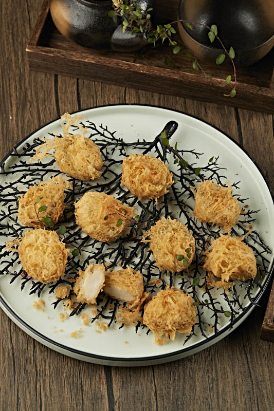 油炸柳稣鲜鲍鱼图片