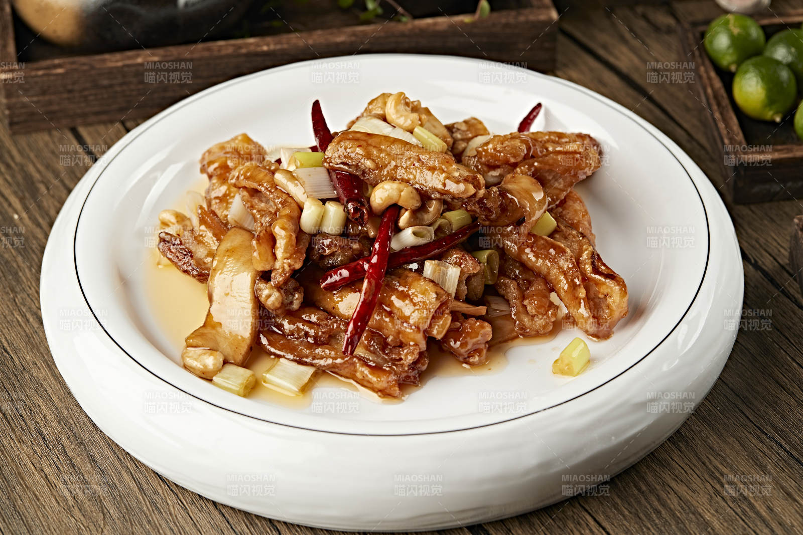 宫保糖醋脱骨带鱼杏鲍菇图片