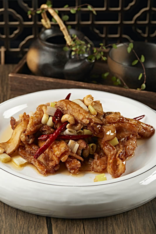 宫保糖醋脱骨带鱼杏鲍菇图片