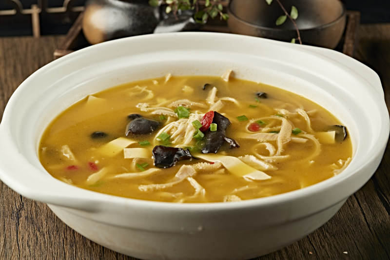 美味营养酸汤牛肚丝图片