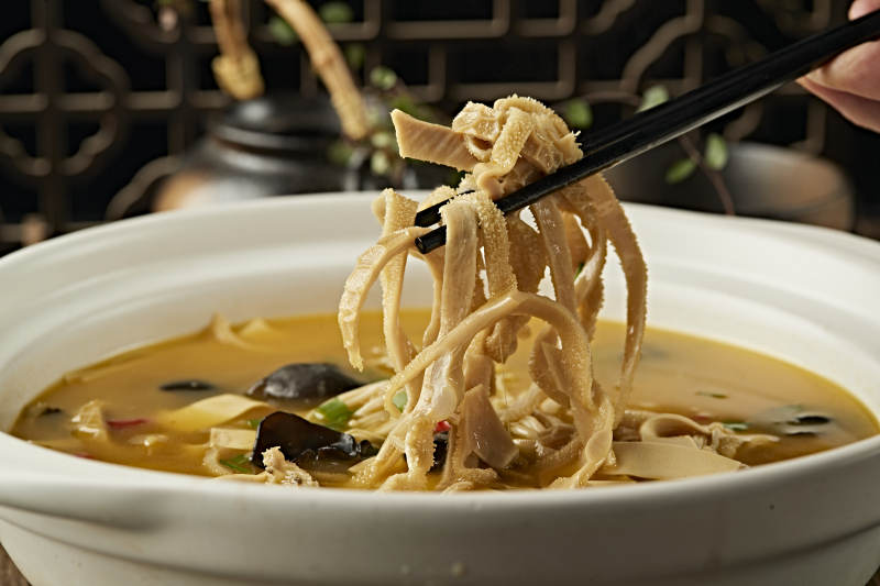 美味营养酸汤牛肚丝图片