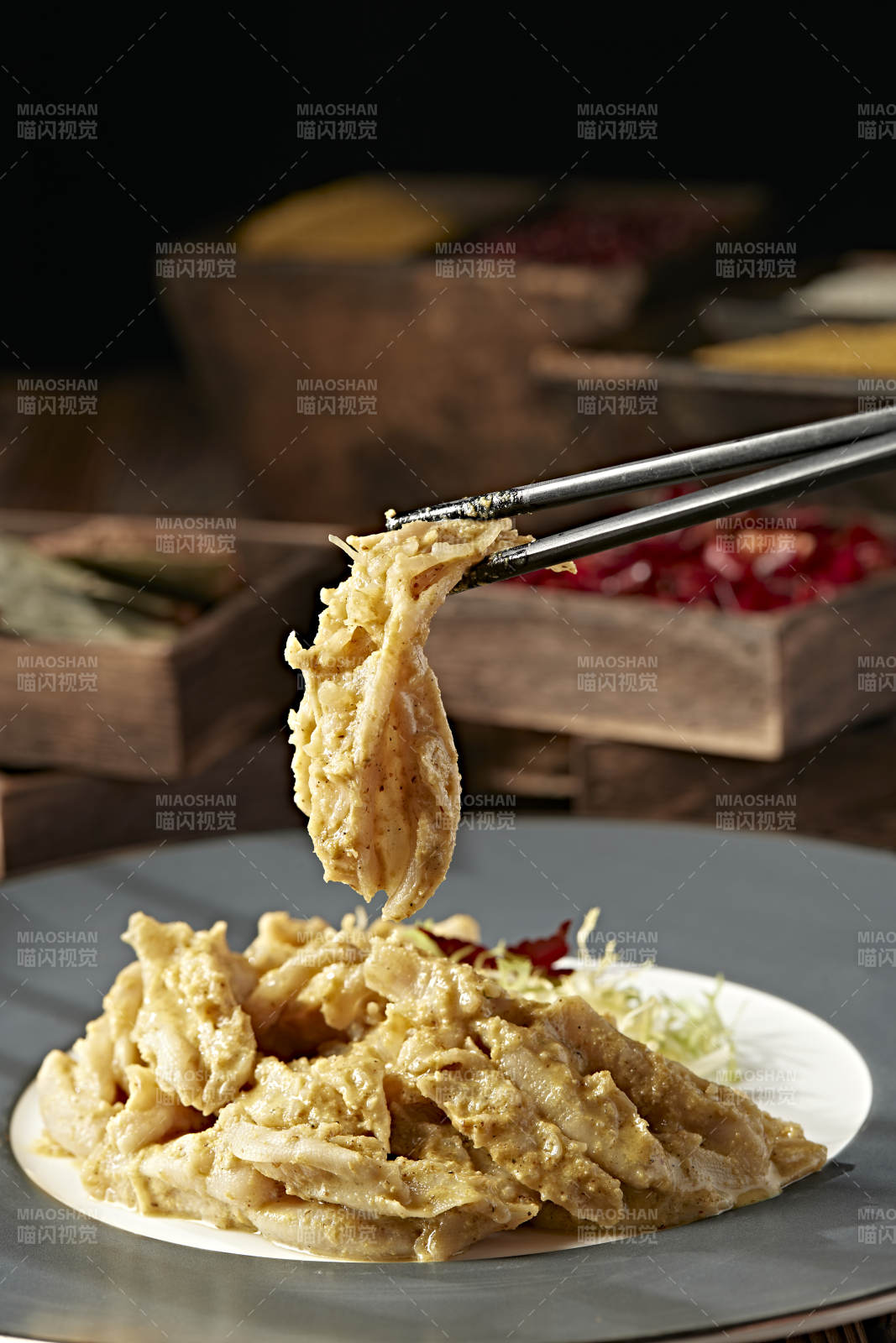 黄芥末百花蒸鸭掌图片