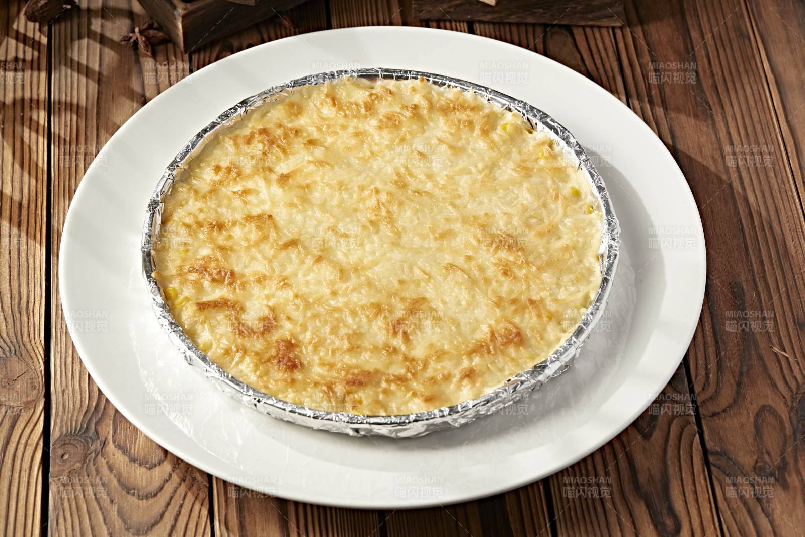 奶香芝士焗玉米图片