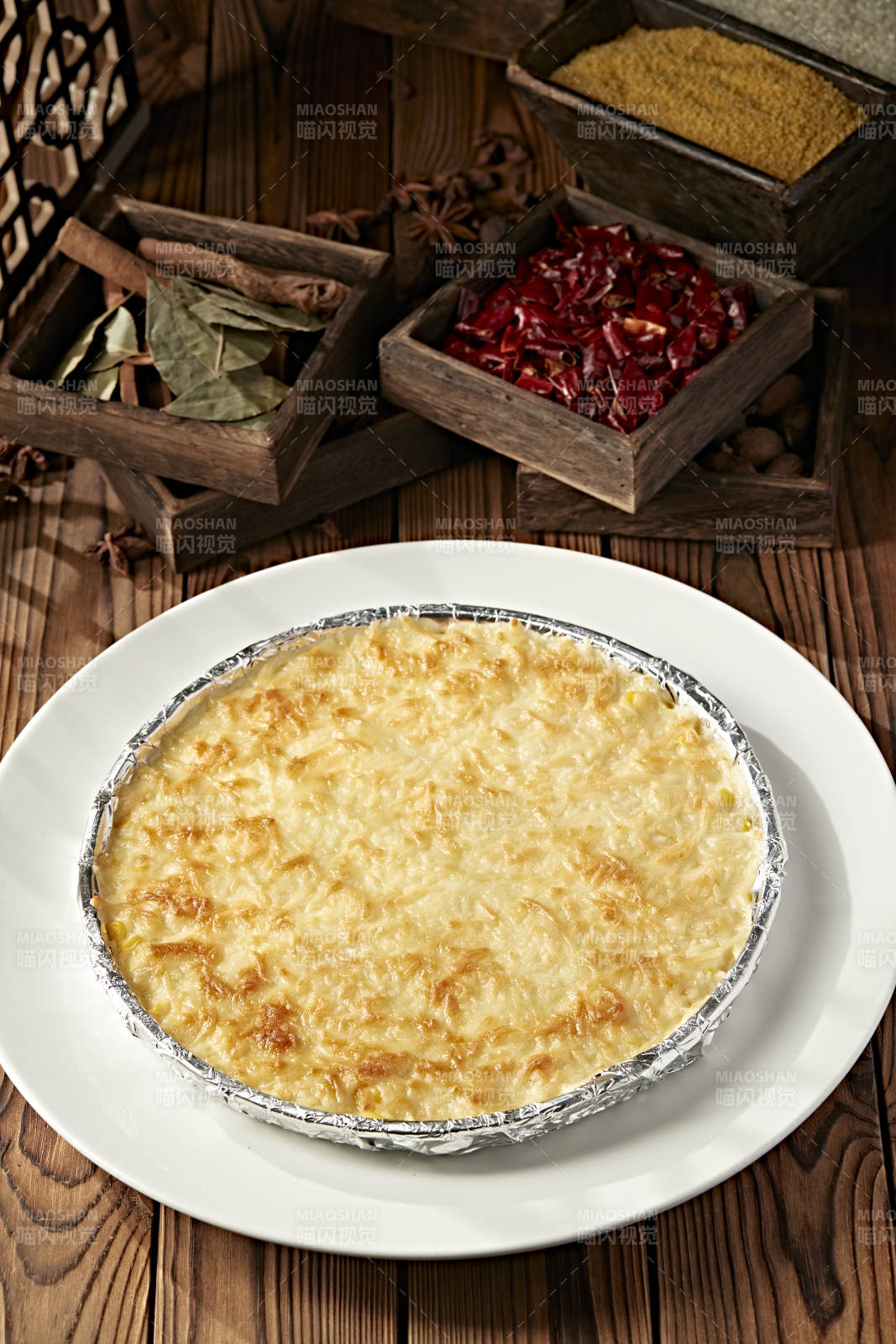 奶香芝士焗玉米图片