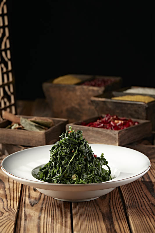 凉拌野菜荠荠菜图片