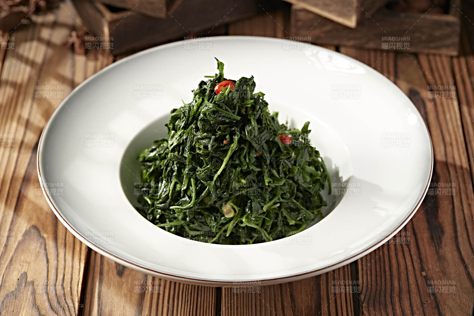 凉拌野菜荠荠菜图片