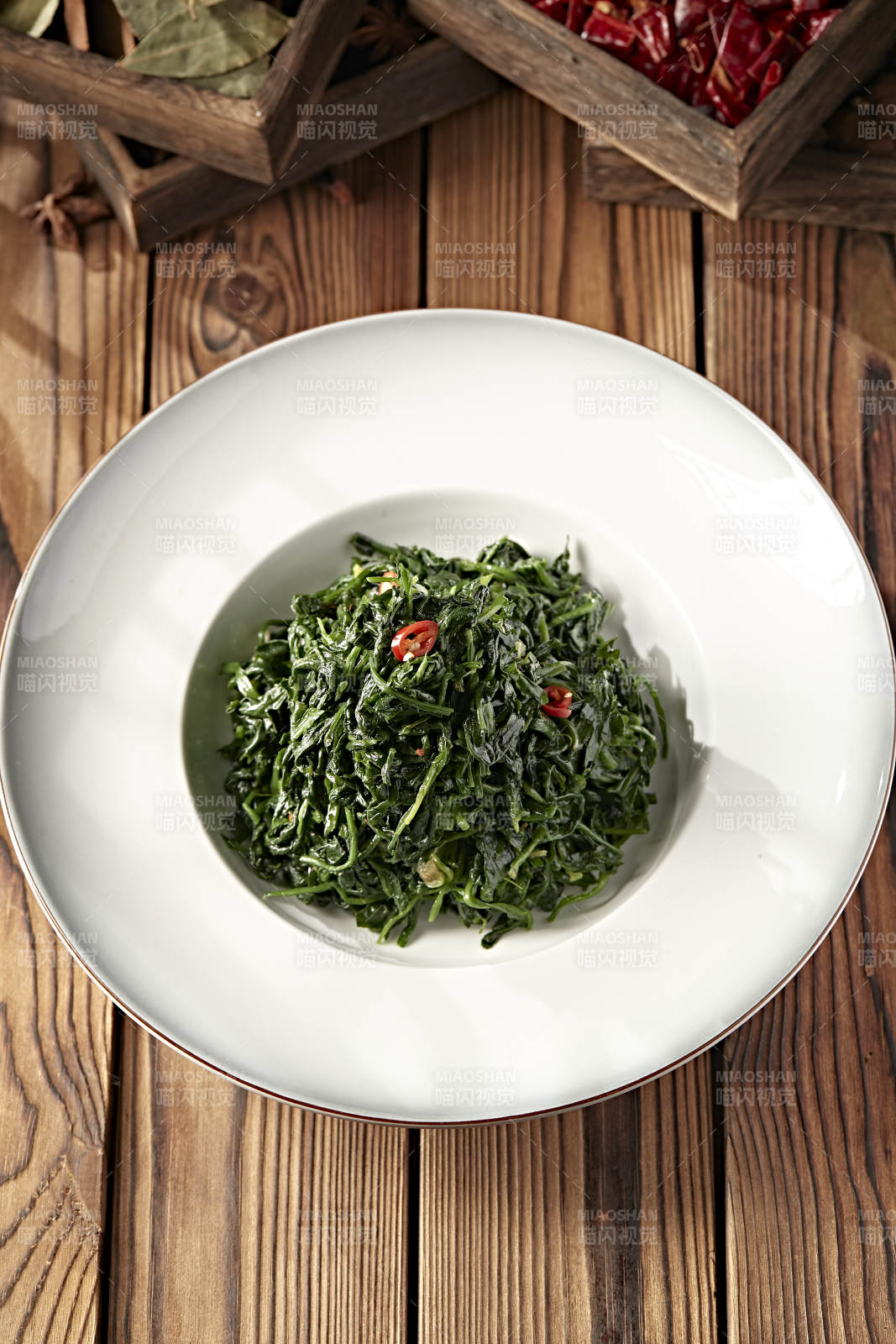 凉拌野菜荠荠菜图片