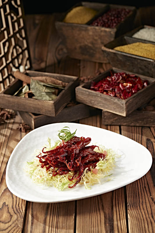 美味鸭货蜂蜜焗鸭舌图片