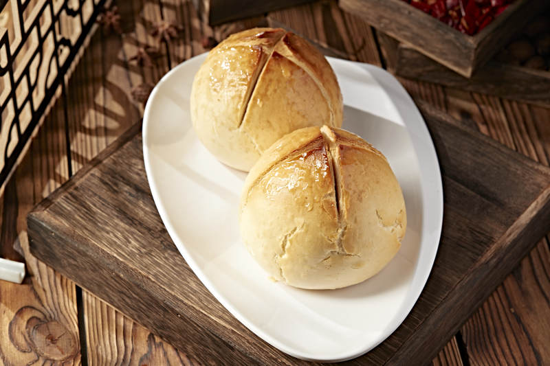 香烤老山西开花馍馍图片