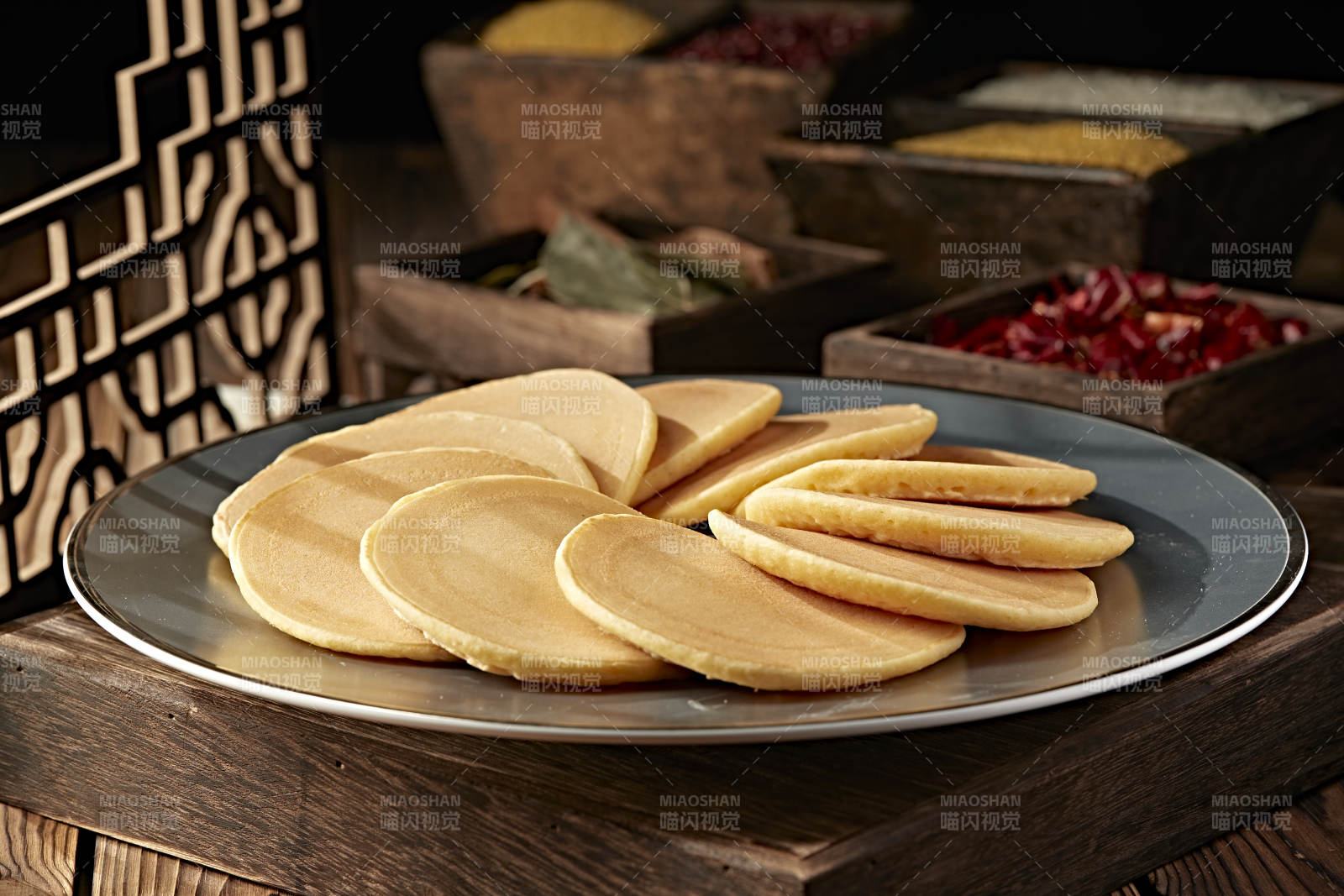 农家杂粮鸡蛋滩簧图片